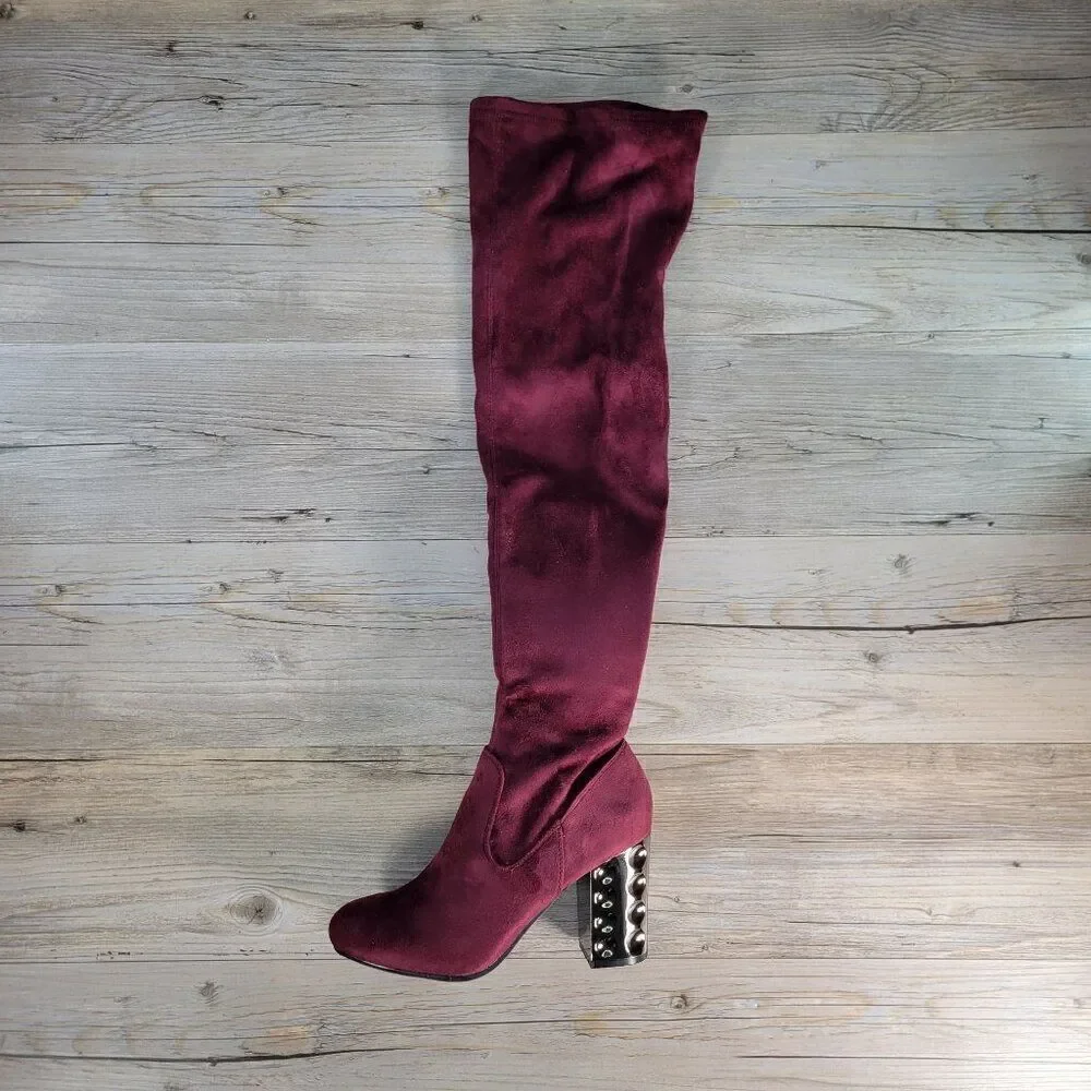 Carlos by Carlos Santana Quantum Over-the-Knee Boots Sz 7.5M